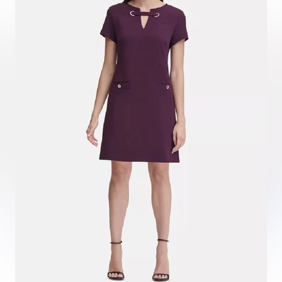 Tommy Hilfiger Plus Size 20W Career Shift Dress - Picture 1 of 11